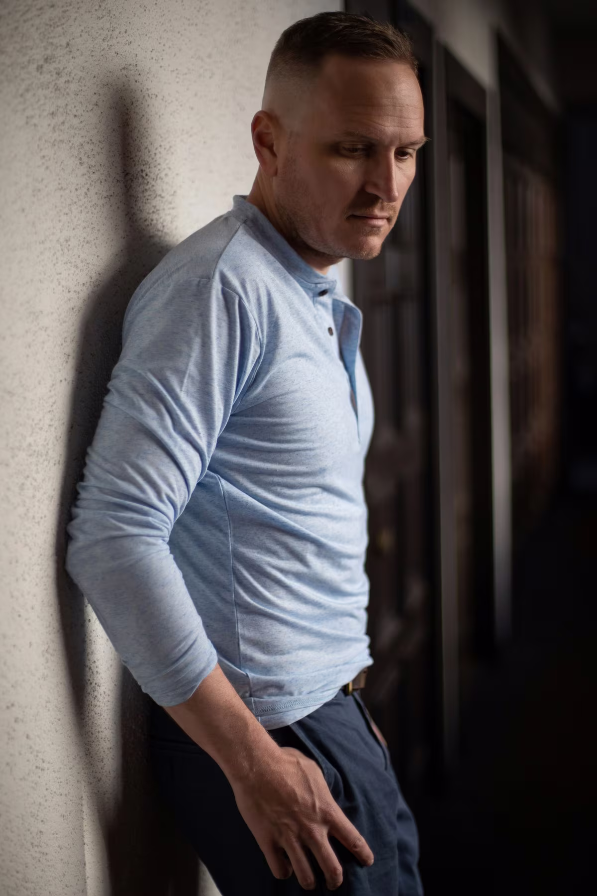 Portrait by Josiah Crowell, on location
